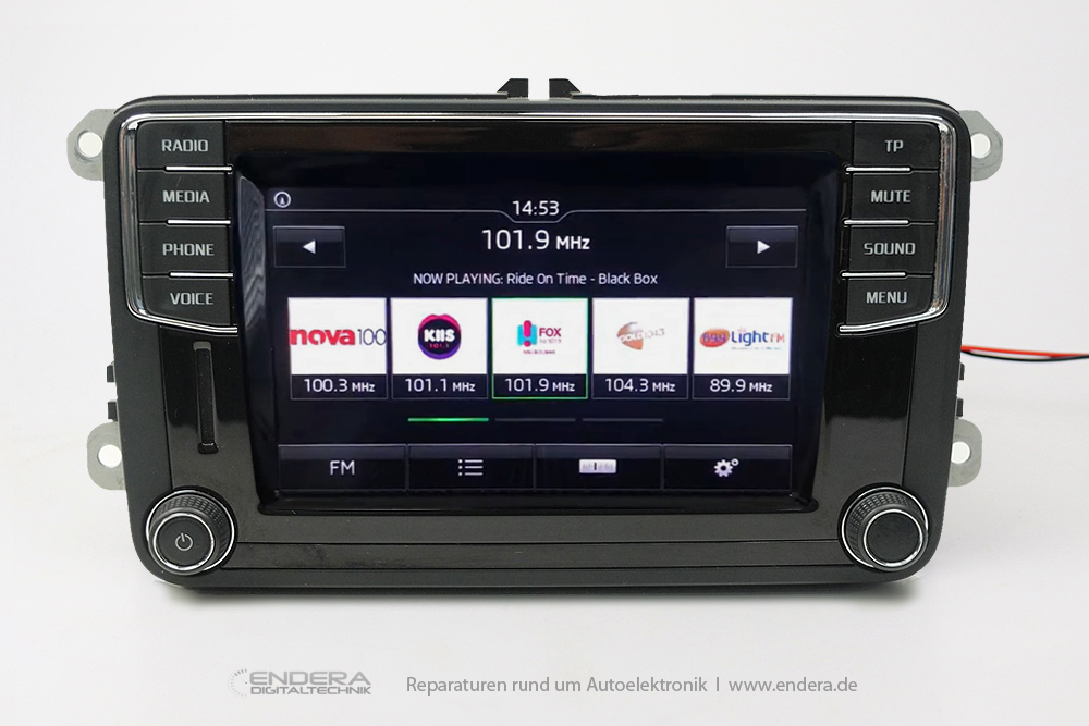 MIB2 Navigation Reparatur Skoda Yeti 5L